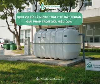 Dịch vụ xử lý nước thải y tế