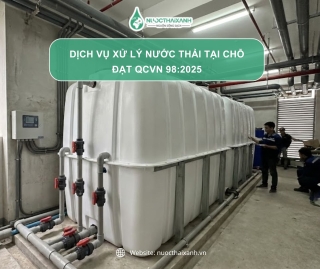Dịch vụ xử lý nước thải tại chỗ
