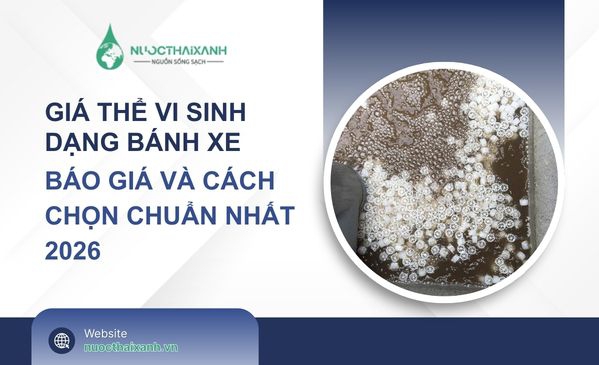 Giá thể vi sinh MBBR dạng bánh xe - Báo giá và cách chọn chuẩn nhất 2026