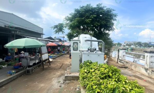 Lắp đặt hệ thống xử lý nước thải chợ tại Vĩnh Long 